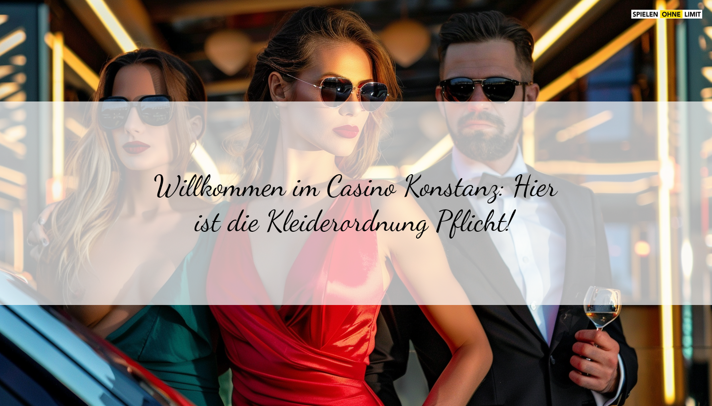 Willkommen im Casino Konstanz: Hier ist die Kleiderordnung Pflicht!